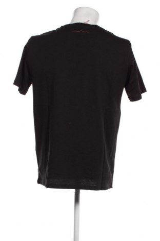 Мъжка тениска Teddy Smith, Размер XL, Цвят Черен, Цена 29,00 лв.