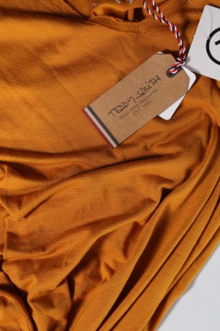 Мъжка тениска Teddy Smith, Размер L, Цвят Жълт, Цена 29,00 лв.