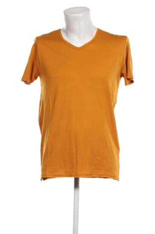 Мъжка тениска Teddy Smith, Размер L, Цвят Жълт, Цена 29,00 лв.