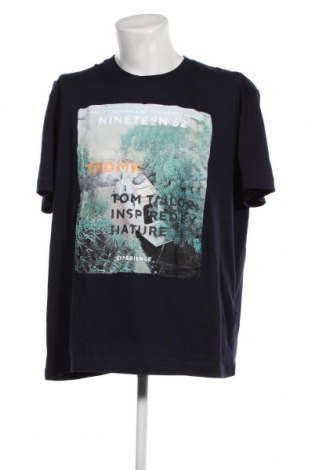 Ανδρικό t-shirt Tom Tailor, Μέγεθος 3XL, Χρώμα Μπλέ, Τιμή 14,95 €
