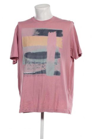 Herren T-Shirt Tom Tailor, Größe 3XL, Farbe Aschrosa, Preis 14,95 €