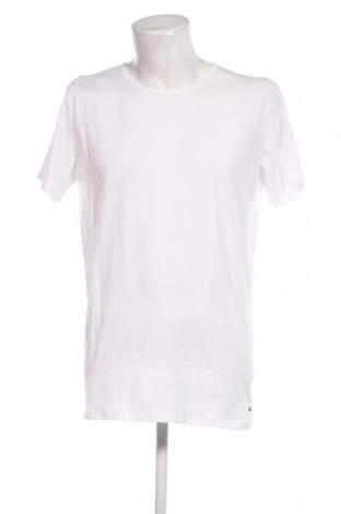 Męski T-shirt Tommy Hilfiger, Rozmiar XL, Kolor Biały, Cena 145,00 zł