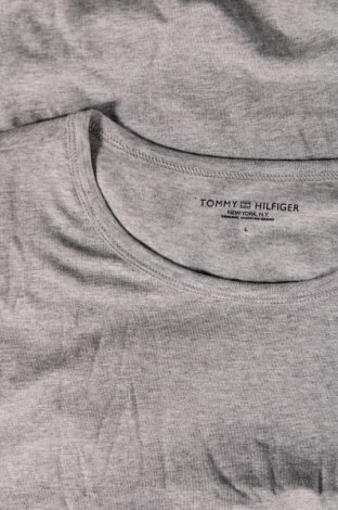 Ανδρικό t-shirt Tommy Hilfiger, Μέγεθος L, Χρώμα Γκρί, Τιμή 26,29 €