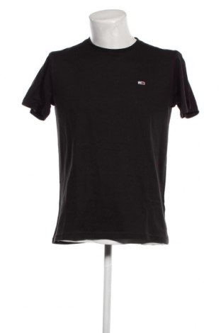 Мъжка тениска Tommy Jeans, Размер L, Цвят Черен, Цена 65,96 лв.