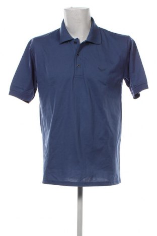 Ανδρικό t-shirt Trigema, Μέγεθος L, Χρώμα Μπλέ, Τιμή 11,13 €