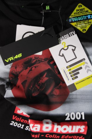 Herren T-Shirt VR/46, Größe S, Farbe Schwarz, Preis 25,26 €