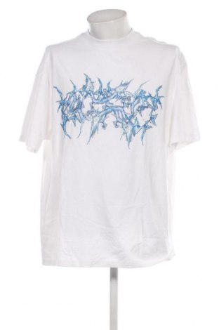 Ανδρικό t-shirt Weekday, Μέγεθος L, Χρώμα Λευκό, Τιμή 14,43 €