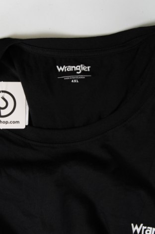 Ανδρικό t-shirt Wrangler, Μέγεθος 4XL, Χρώμα Μαύρο, Τιμή 26,00 €
