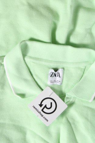 Ανδρικό t-shirt Zara, Μέγεθος L, Χρώμα Πράσινο, Τιμή 6,80 €