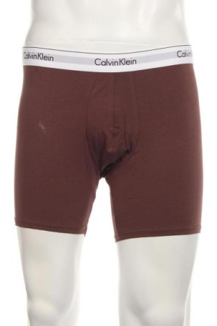 Мъжки боксерки Calvin Klein, Размер XL, Цвят Кафяв, Цена 34,58 лв.