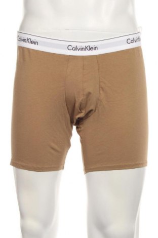 Ανδρικά μποξεράκια Calvin Klein, Μέγεθος XL, Χρώμα  Μπέζ, Τιμή 19,00 €