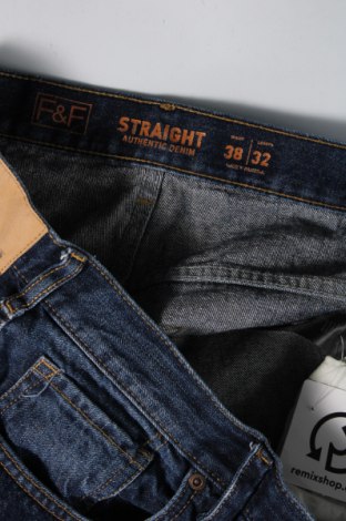 Męskie jeansy F&F, Rozmiar XL, Kolor Niebieski, Cena 82,56 zł