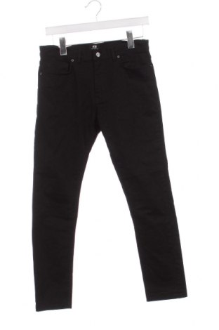 Мъжки дънки H&M, Размер S, Цвят Черен, Цена 11,02 лв.