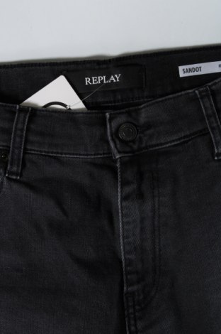 Męskie jeansy Replay, Rozmiar L, Kolor Czarny, Cena 412,37 zł