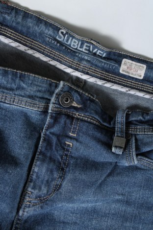 Męskie jeansy Sublevel, Rozmiar XL, Kolor Niebieski, Cena 67,41 zł