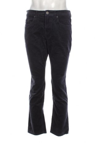 Pantaloni raiați de bărbați C&A, Mărime M, Culoare Albastru, Preț 33,39 Lei