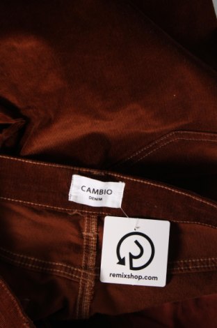 Pantaloni raiați de bărbați Cambio, Mărime M, Culoare Maro, Preț 144,74 Lei
