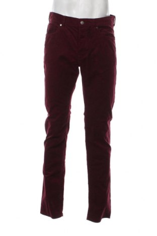 Ανδρικό κοτλέ παντελόνι H&M L.O.G.G., Μέγεθος L, Χρώμα Κόκκινο, Τιμή 5,00 €