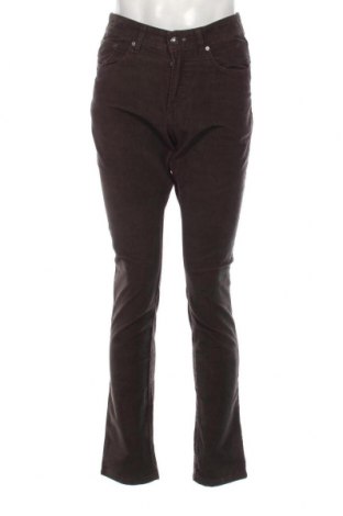 Pantaloni raiați de bărbați Hackett, Mărime S, Culoare Maro, Preț 81,68 Lei