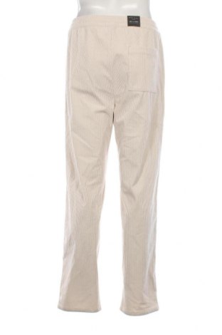 Pantaloni raiați de bărbați Only & Sons, Mărime L, Culoare Ecru, Preț 60,53 Lei
