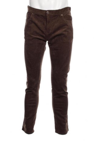 Pantaloni raiați de bărbați Royal Class, Mărime L, Culoare Maro, Preț 27,66 Lei
