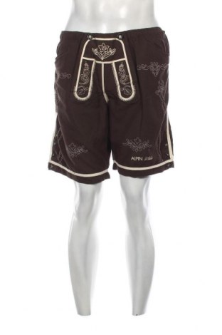 Ανδρικό κοντό παντελόνι, Μέγεθος L, Χρώμα Καφέ, Τιμή 8,35 €