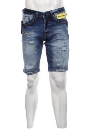 Pantaloni scurți de bărbați, Mărime M, Culoare Albastru, Preț 131,58 Lei