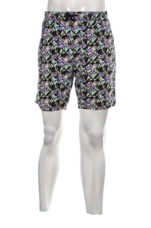 Ανδρικό κοντό παντελόνι Bershka, Μέγεθος XL, Χρώμα Πολύχρωμο, Τιμή 8,81 €