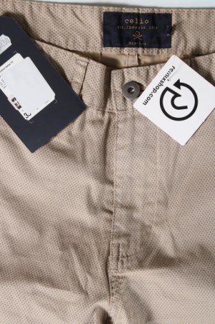 Pantaloni scurți de bărbați Celio, Mărime S, Culoare Bej, Preț 56,10 Lei