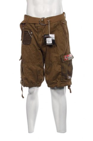 Pantaloni scurți de bărbați Geographical Norway, Mărime XL, Culoare Maro, Preț 379,93 Lei