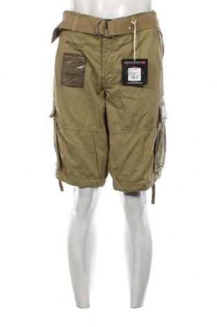 Мъжки къс панталон Geographical Norway, Размер XL, Цвят Зелен, Цена 108,00 лв.