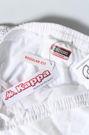 Ανδρικό κοντό παντελόνι Kappa, Μέγεθος XXL, Χρώμα Λευκό, Τιμή 26,80 €
