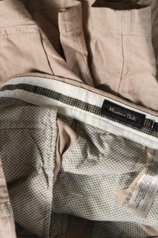 Ανδρικό κοντό παντελόνι Massimo Dutti, Μέγεθος M, Χρώμα  Μπέζ, Τιμή 17,94 €