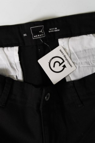 Ανδρικό κοντό παντελόνι Meraki, Μέγεθος XXL, Χρώμα Μαύρο, Τιμή 16,15 €