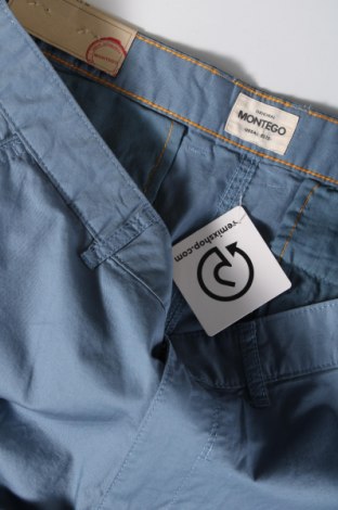 Pantaloni scurți de bărbați Montego, Mărime M, Culoare Albastru, Preț 65,79 Lei