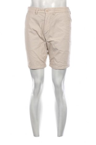Pantaloni scurți de bărbați Pull&Bear, Mărime M, Culoare Bej, Preț 46,88 Lei