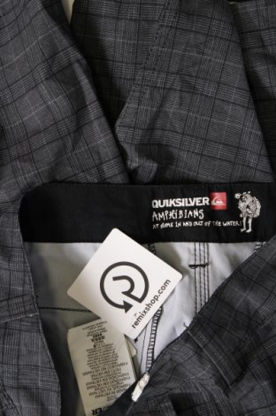Мъжки къс панталон Quiksilver, Размер L, Цвят Сив, Цена 20,00 лв.