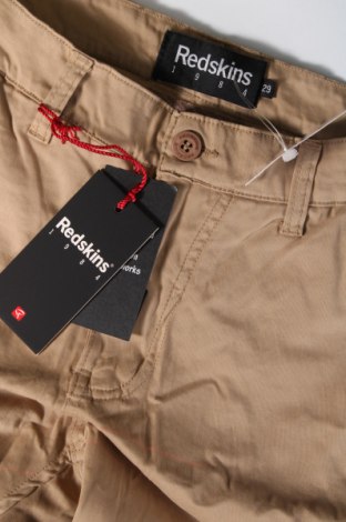 Мъжки къс панталон Redskins, Размер S, Цвят Бежов, Цена 26,10 лв.