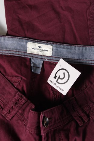 Pantaloni scurți de bărbați Tom Tailor, Mărime M, Culoare Roșu, Preț 65,79 Lei