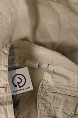 Ανδρικό κοντό παντελόνι Watson's, Μέγεθος L, Χρώμα  Μπέζ, Τιμή 12,37 €
