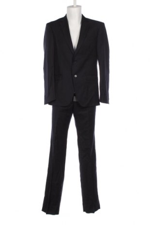 Мъжки костюм Calvin Klein, Размер L, Цвят Син, Цена 178,87 лв.