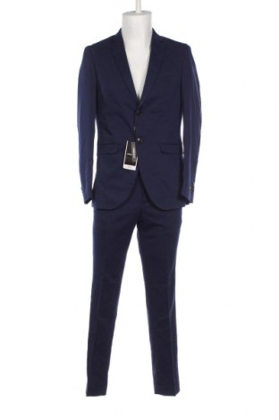 Ανδρικό κοστούμι Jack & Jones PREMIUM, Μέγεθος L, Χρώμα Μπλέ, Τιμή 76,93 €