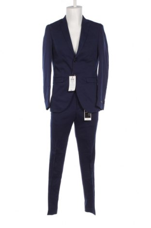 Ανδρικό κοστούμι Jack & Jones PREMIUM, Μέγεθος M, Χρώμα Μπλέ, Τιμή 82,00 €