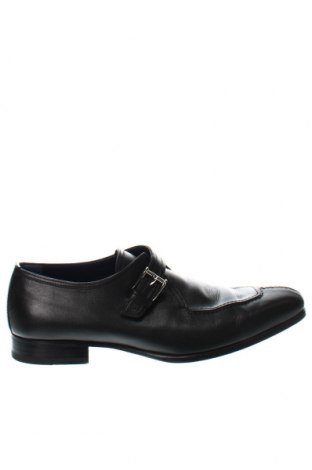 Мъжки обувки A. Testoni, Размер 43, Цвят Черен, Цена 181,77 лв.