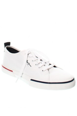 Мъжки обувки Pepe Jeans, Размер 45, Цвят Бял, Цена 91,77 лв.