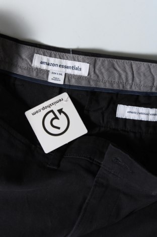 Мъжки панталон Amazon Essentials, Размер M, Цвят Черен, Цена 12,42 лв.