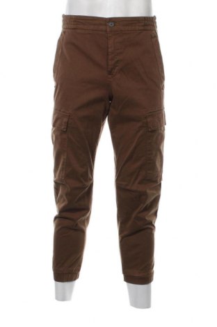 Мъжки панталон BOSS, Размер S, Цвят Кафяв, Цена 77,22 лв.