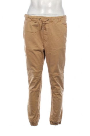 Мъжки панталон Bershka, Размер L, Цвят Бежов, Цена 14,50 лв.