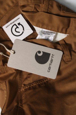 Pantaloni de bărbați Carhartt, Mărime S, Culoare Bej, Preț 447,37 Lei