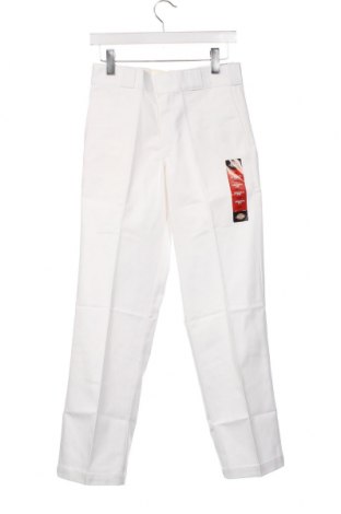 Pantaloni de bărbați Dickies, Mărime XS, Culoare Alb, Preț 77,27 Lei